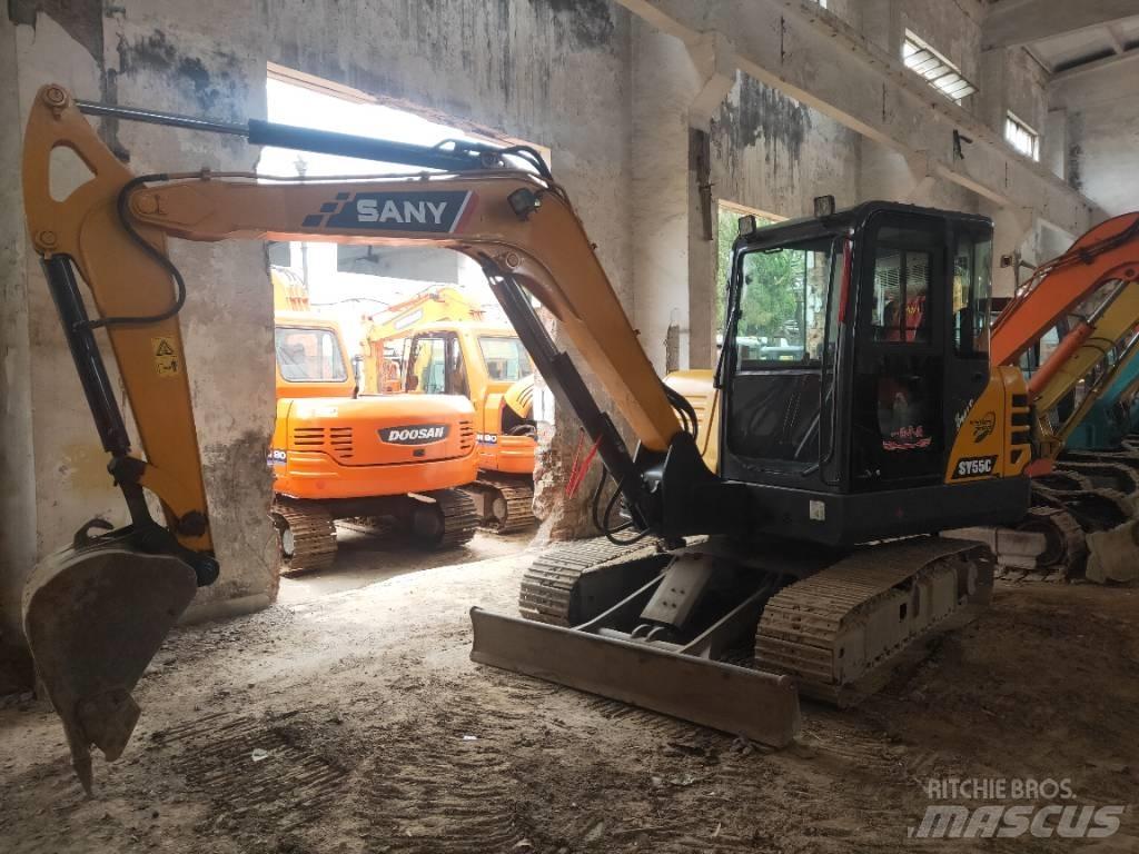Sany SY 55 C Vikšriniai ekskavatoriai