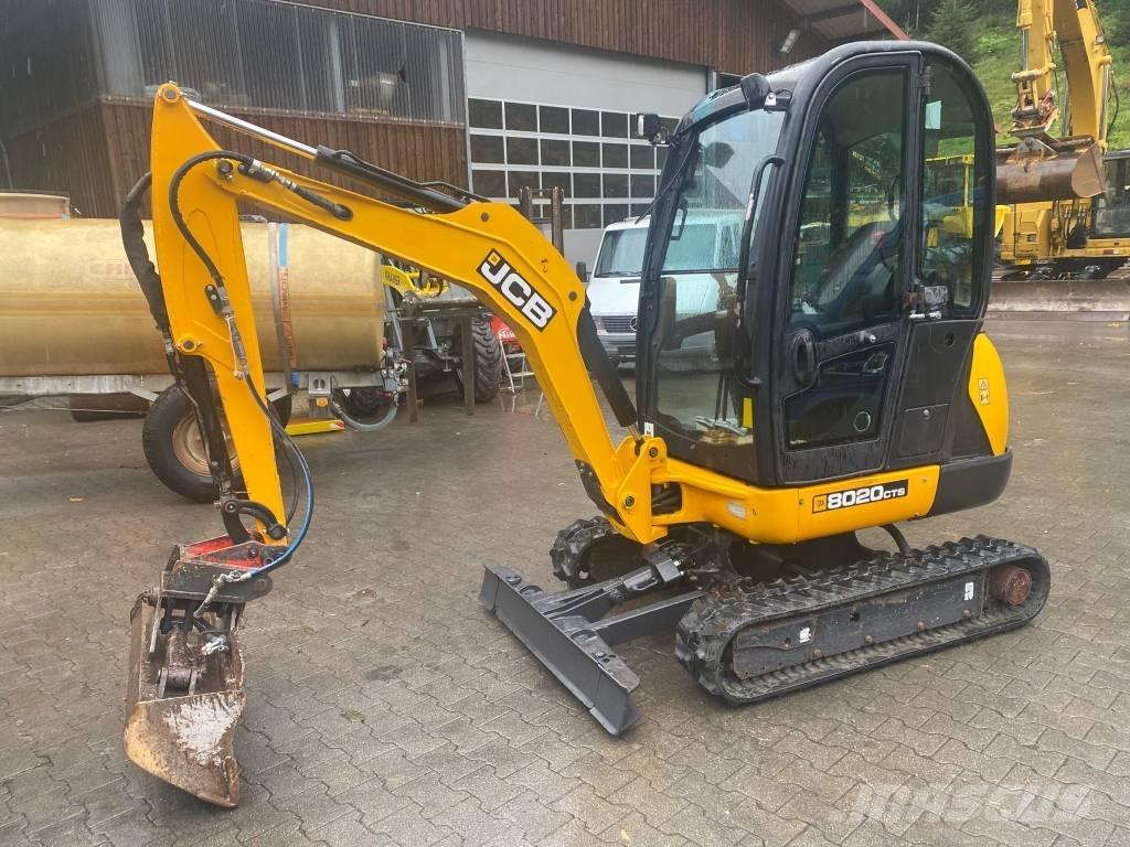 JCB 8020 Mini ekskavatoriai < 7 t