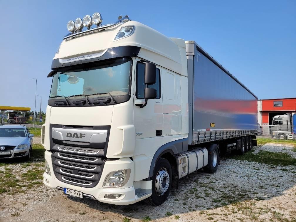 DAF XF 480 FT Naudoti vilkikai