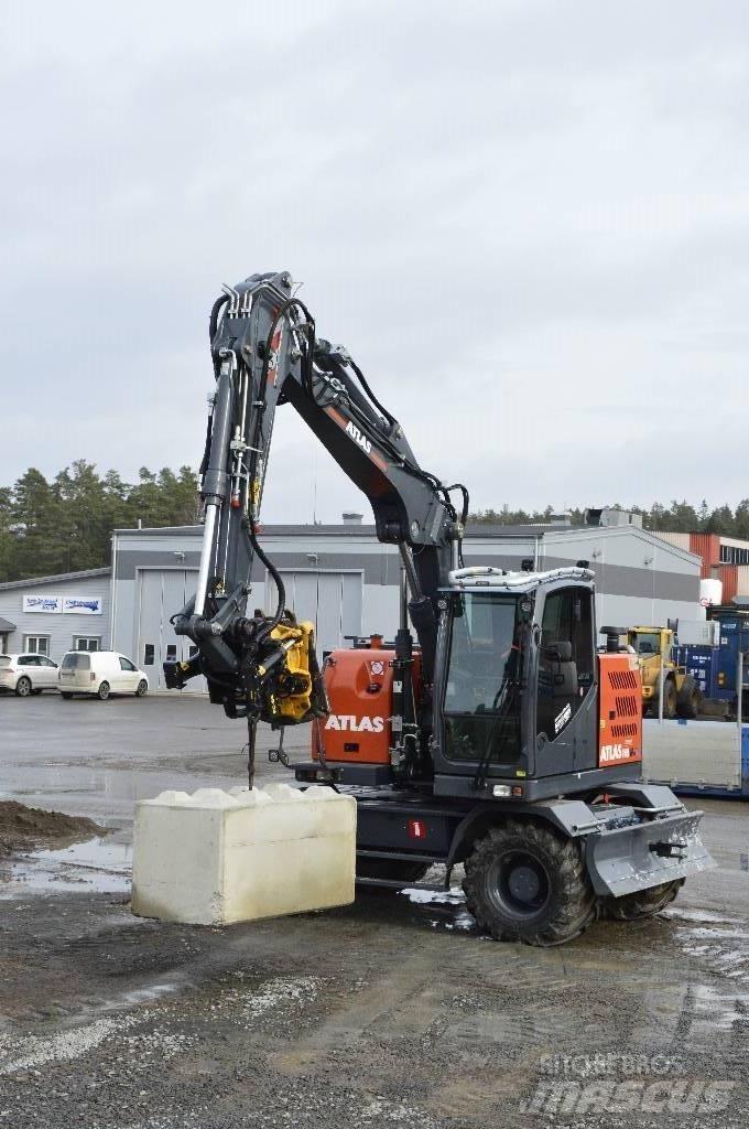 Atlas 165 Wsr Ratiniai ekskavatoriai