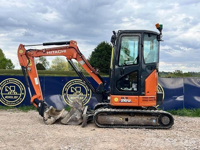 Hitachi ZX26U Specialūs ekskavatoriai