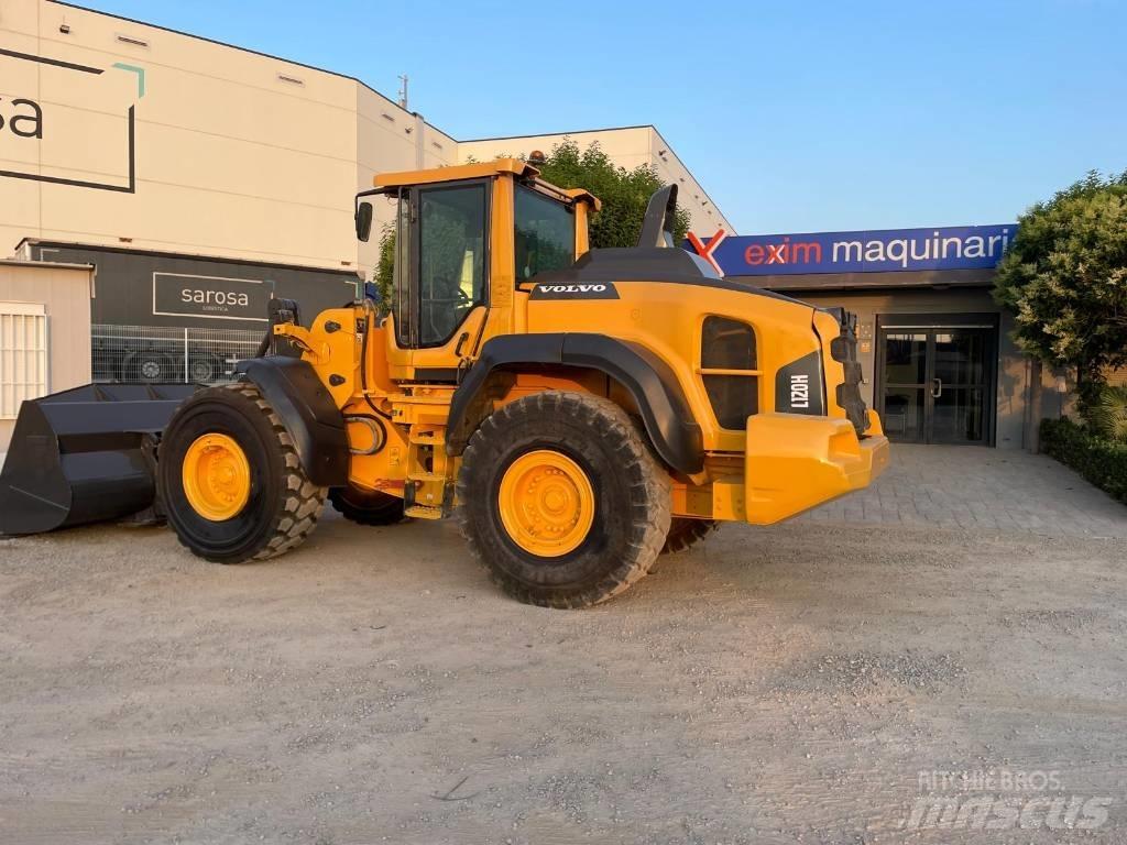 Volvo L120H Naudoti ratiniai krautuvai