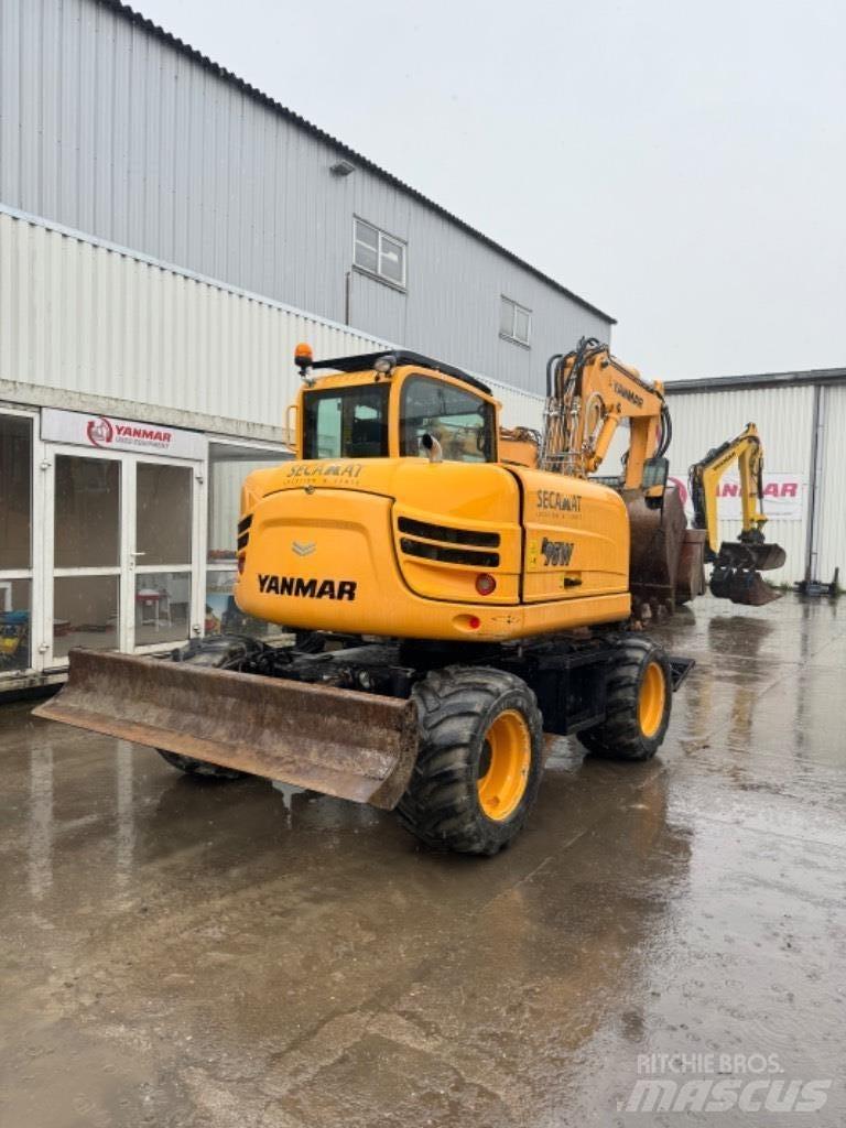 Yanmar B95W (40496) Ratiniai ekskavatoriai