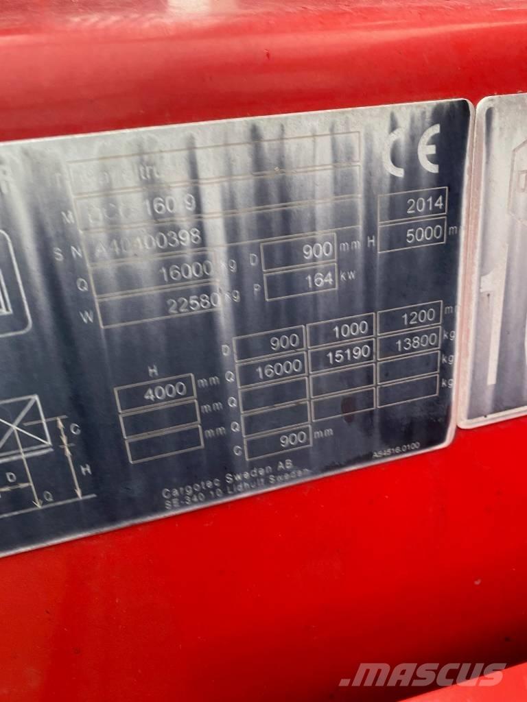 Kalmar DCG 160-9 Dyzeliniai krautuvai