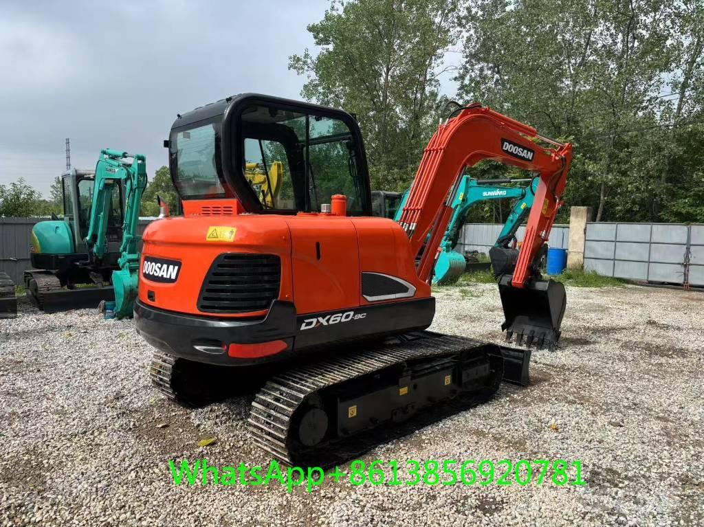 Doosan DX 60 Mini ekskavatoriai < 7 t