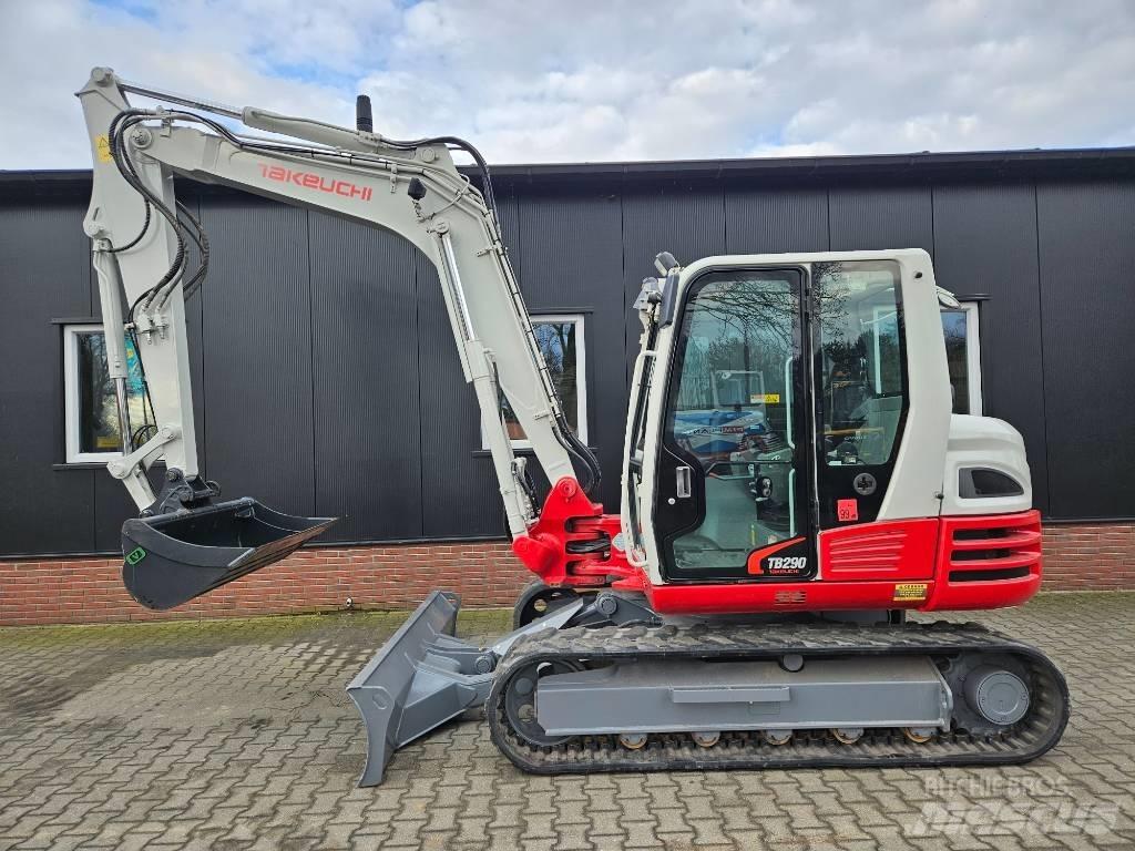 Takeuchi TB 290 Vidutinės galios ekskavatoriai 7-12 t