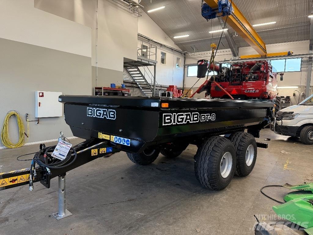 Bigab BT 8 HARDOX Savivartės priekabos