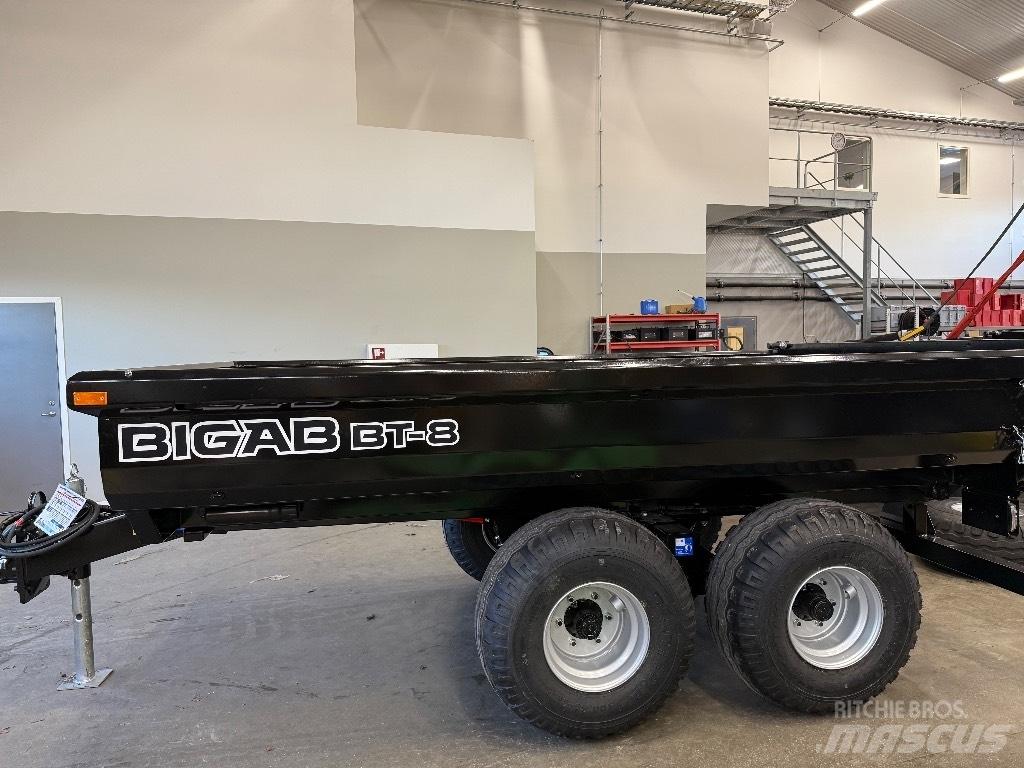 Bigab BT 8 HARDOX Savivartės priekabos
