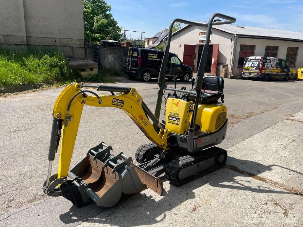 Wacker Neuson 803 Mini ekskavatoriai < 7 t