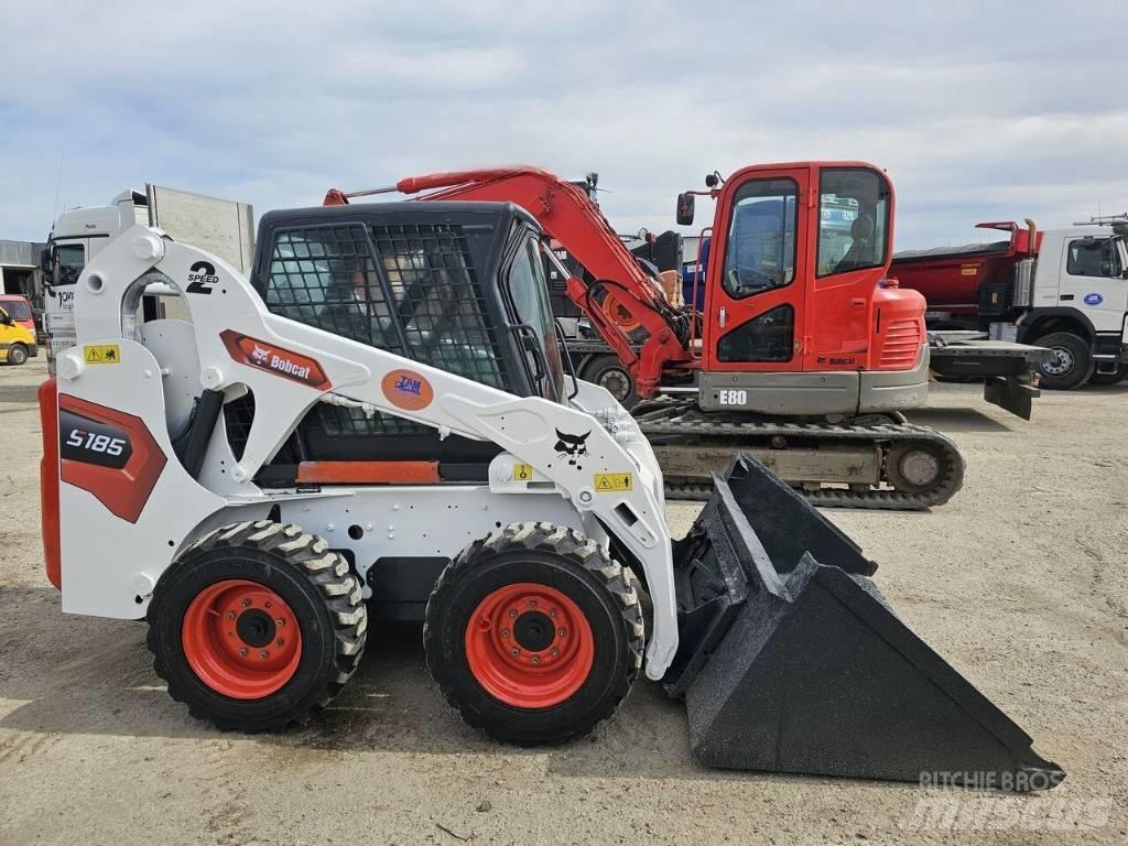Bobcat S 185 Krautuvai su šoniniu pasukimu