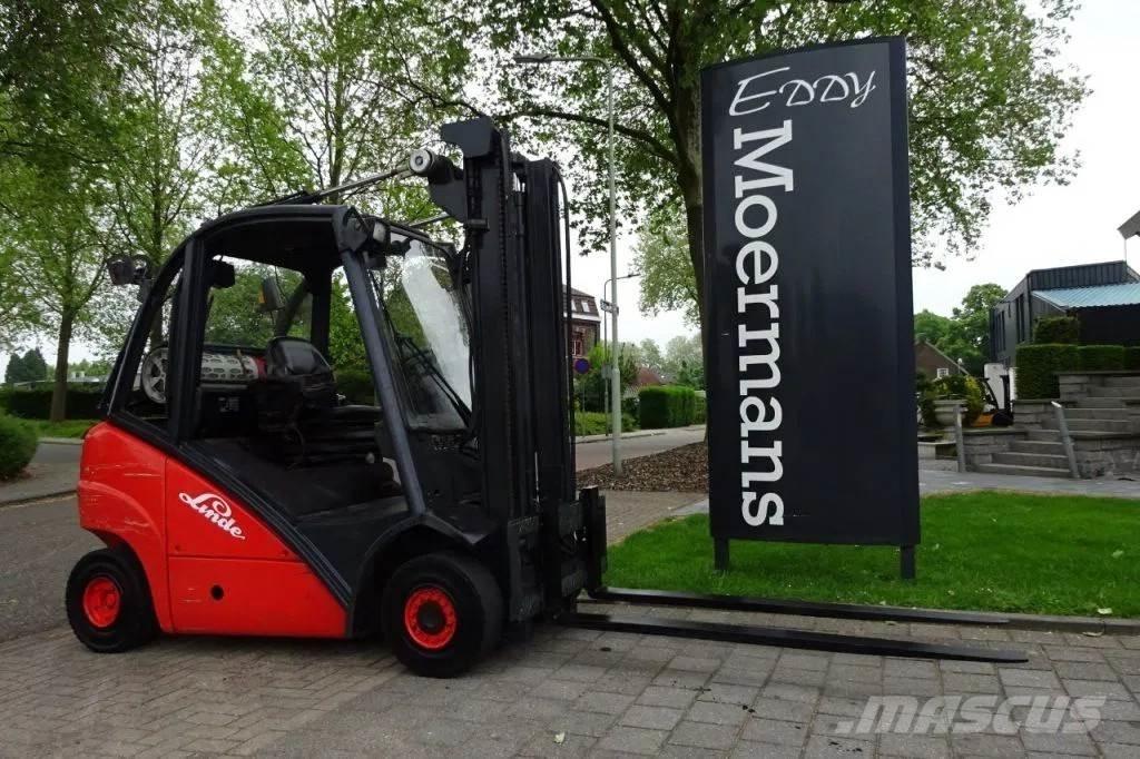 Linde H25 Heftruck LPG (dujiniai) krautuvai