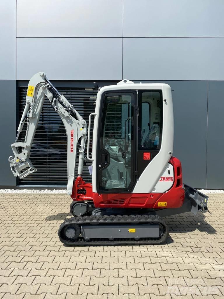 Takeuchi TB 320 Mini ekskavatoriai < 7 t