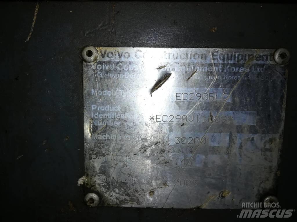 Volvo EC 290 B LC Vikšriniai ekskavatoriai