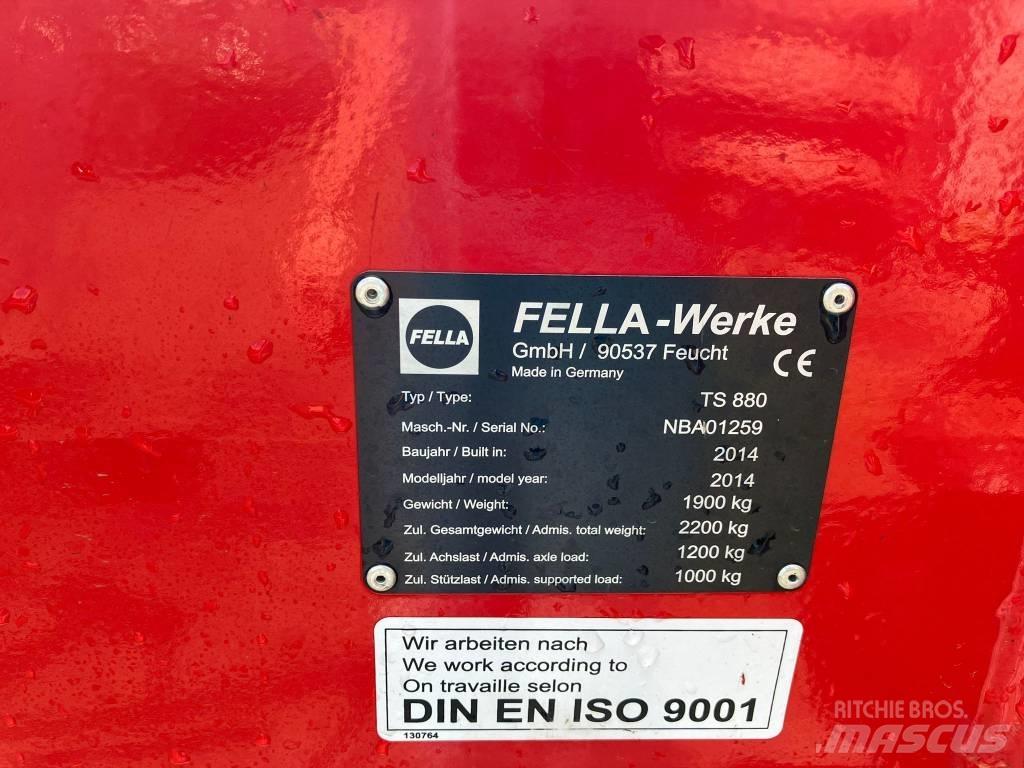 Fella ts 880 Pradalges formuojantys padargai