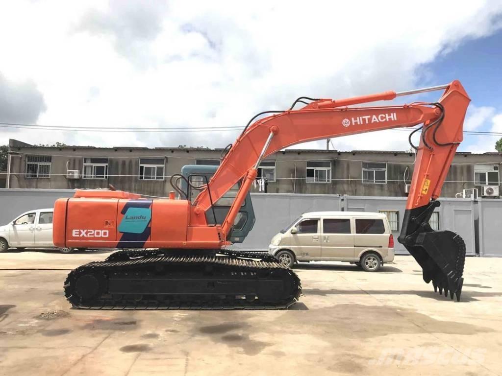 Hitachi EX200 Vikšriniai ekskavatoriai