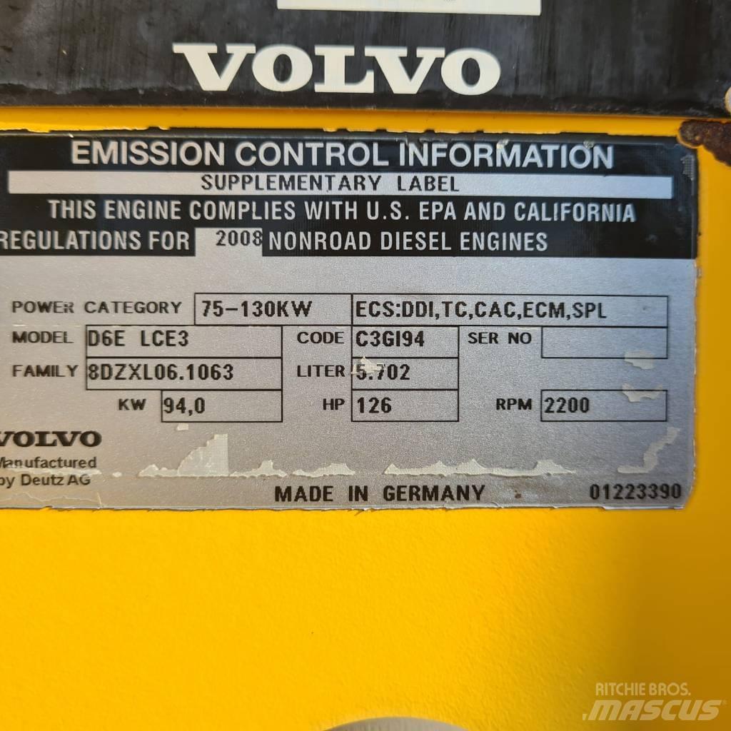 Volvo L 60F Naudoti ratiniai krautuvai
