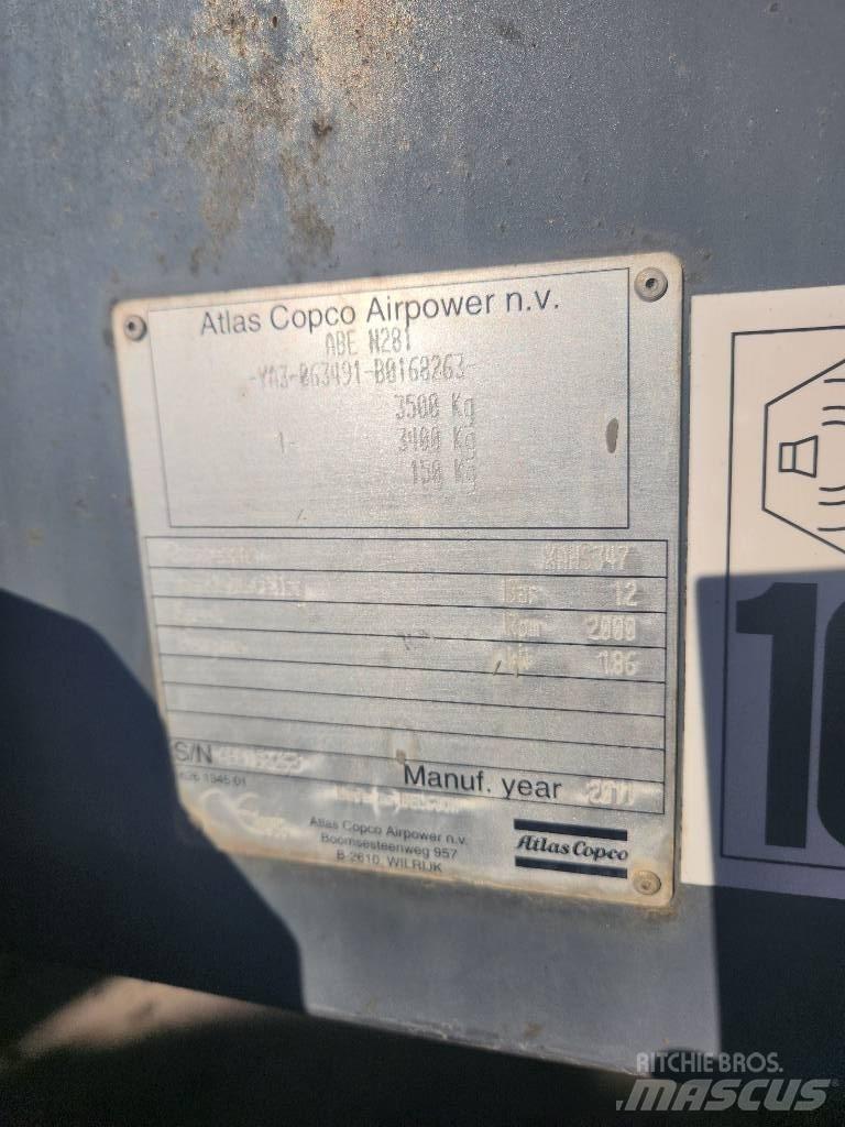 Atlas Copco XAHS 347 Kompresoriai
