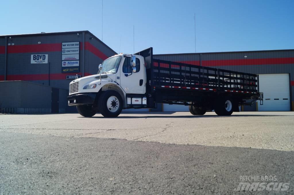 Freightliner M2-106 Platformos/ Pakrovimas iš šono