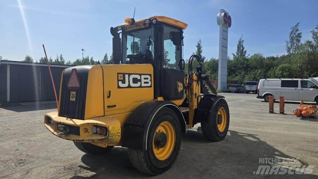JCB 411 Naudoti ratiniai krautuvai