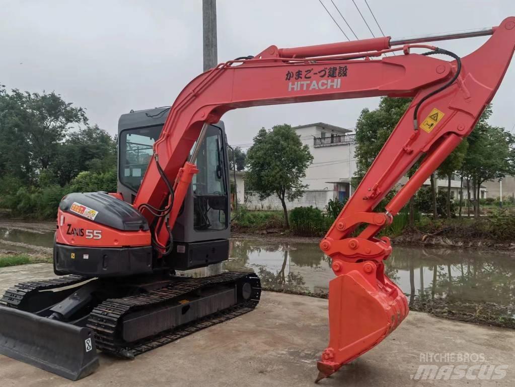 Hitachi ZX 55 UR Mini ekskavatoriai < 7 t