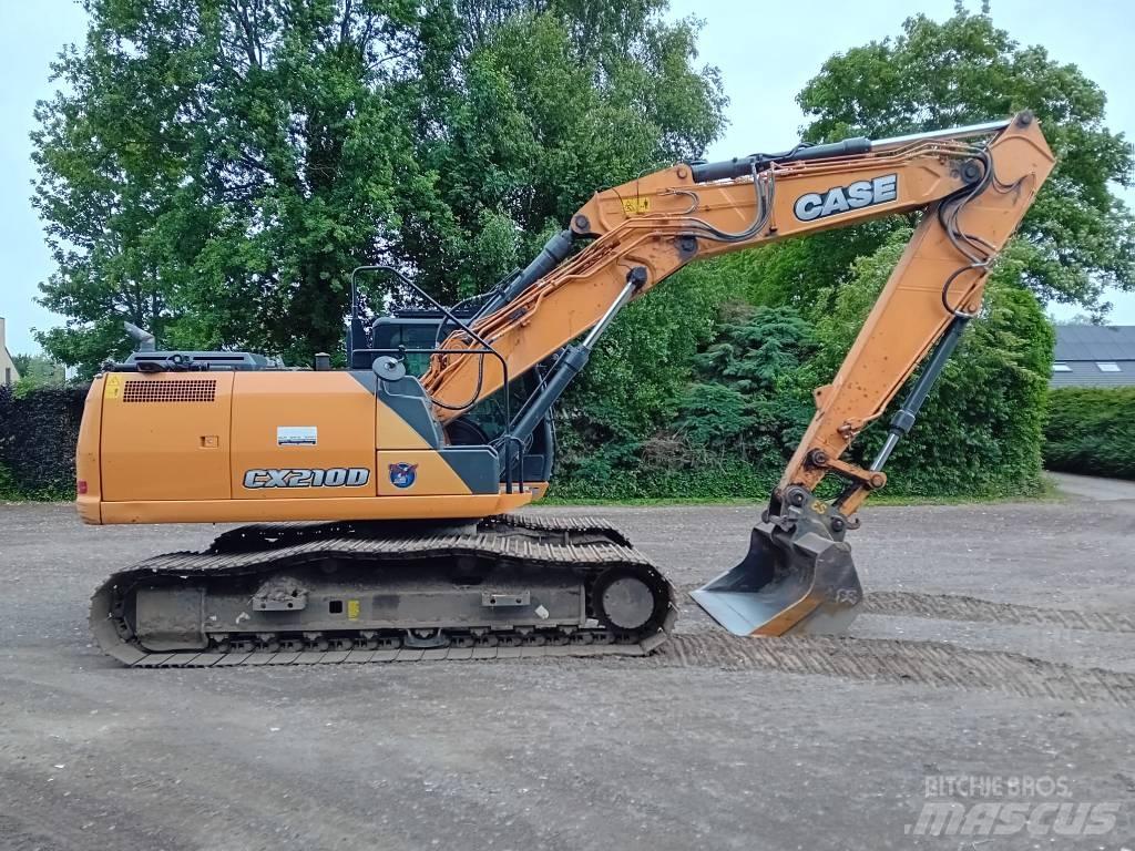 CASE CX 210 D Vikšriniai ekskavatoriai