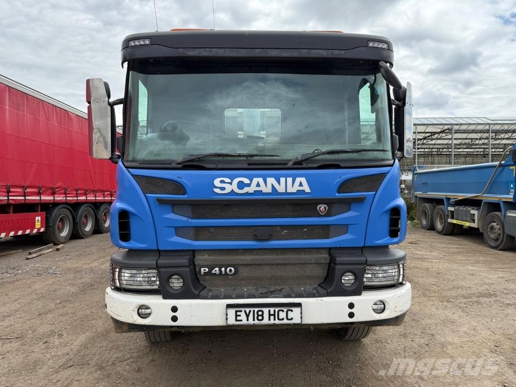 Scania P 410 Savivarčių priekabų vilkikai