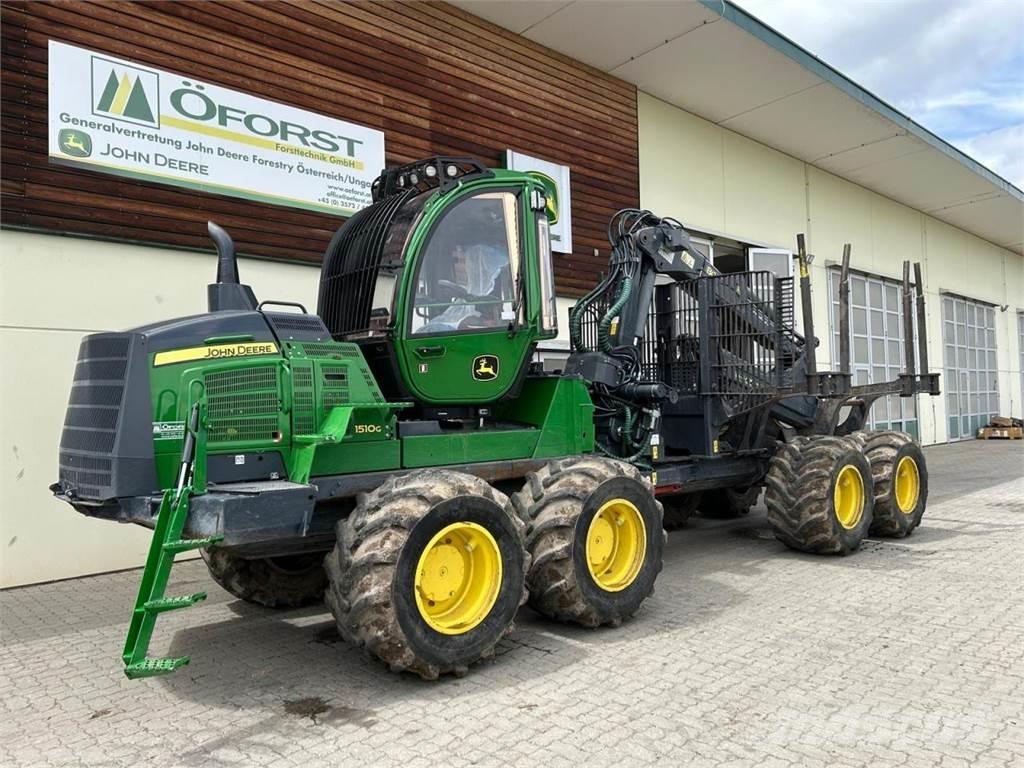 John Deere 1510 G Naudoti miškovežiai (Forvarderiai)