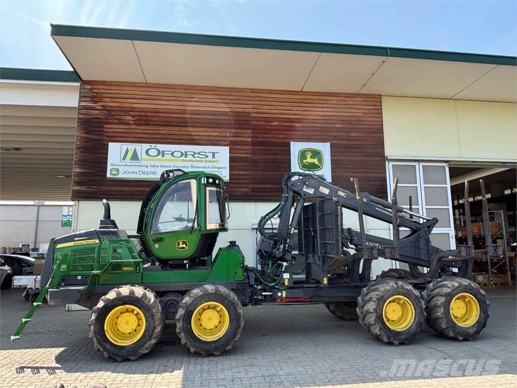 John Deere 1510 G Naudoti miškovežiai (Forvarderiai)