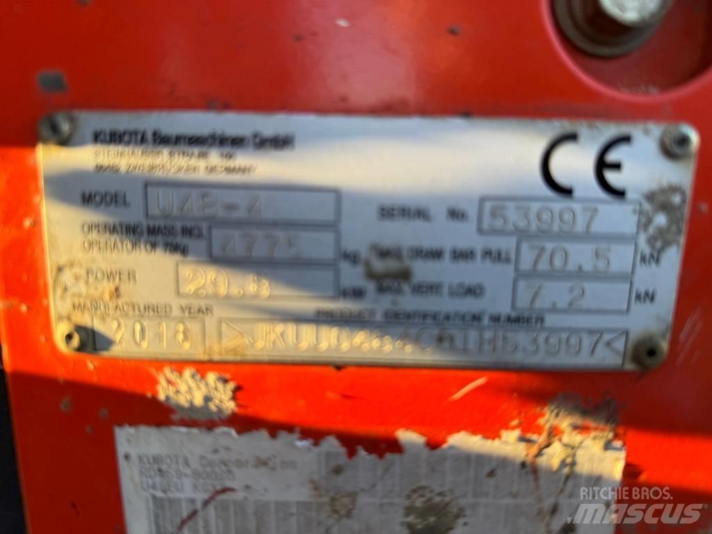 Kubota U 48-4 Mini ekskavatoriai < 7 t