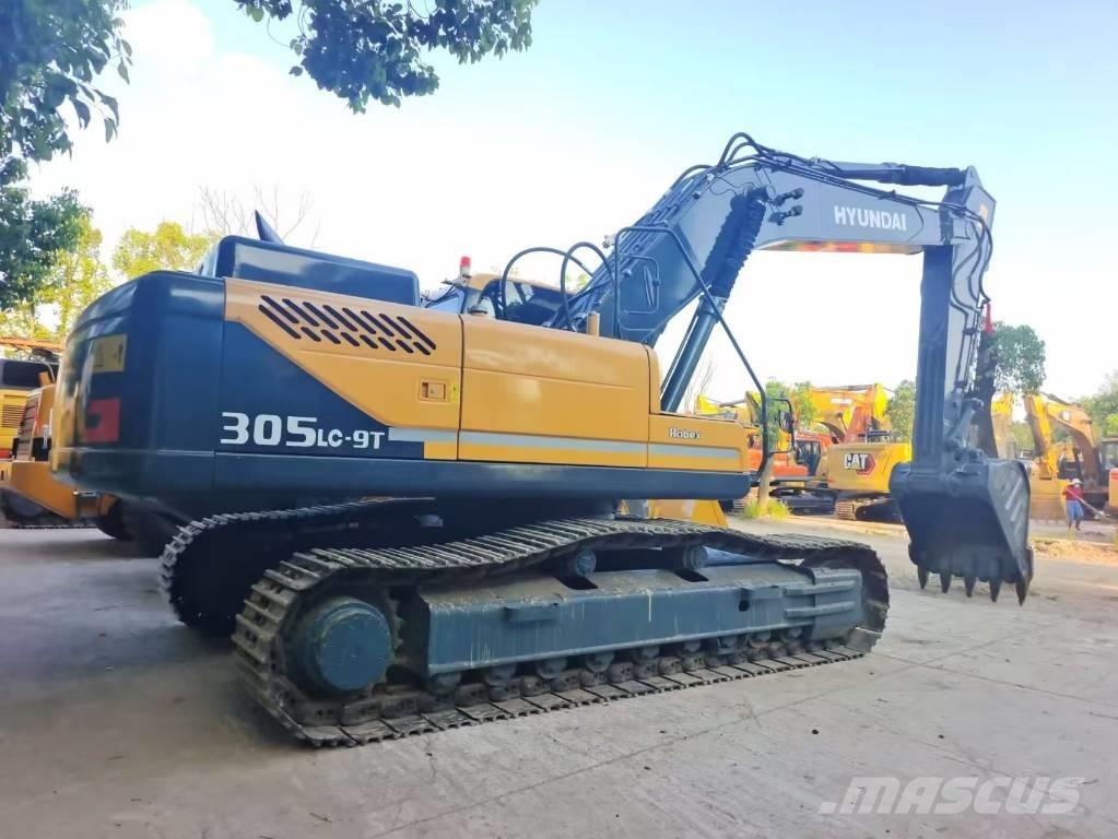 Hyundai 305 LC -9T Vikšriniai ekskavatoriai