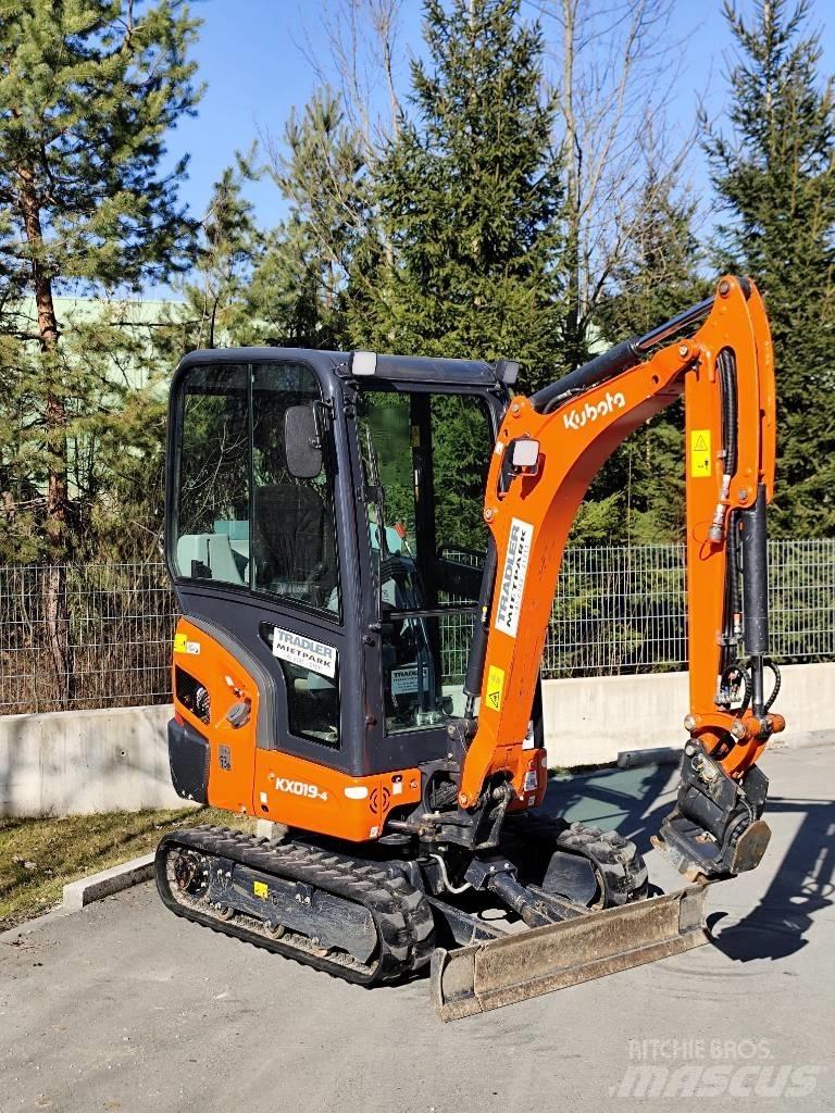 Kubota KX 019-4 Mini ekskavatoriai < 7 t