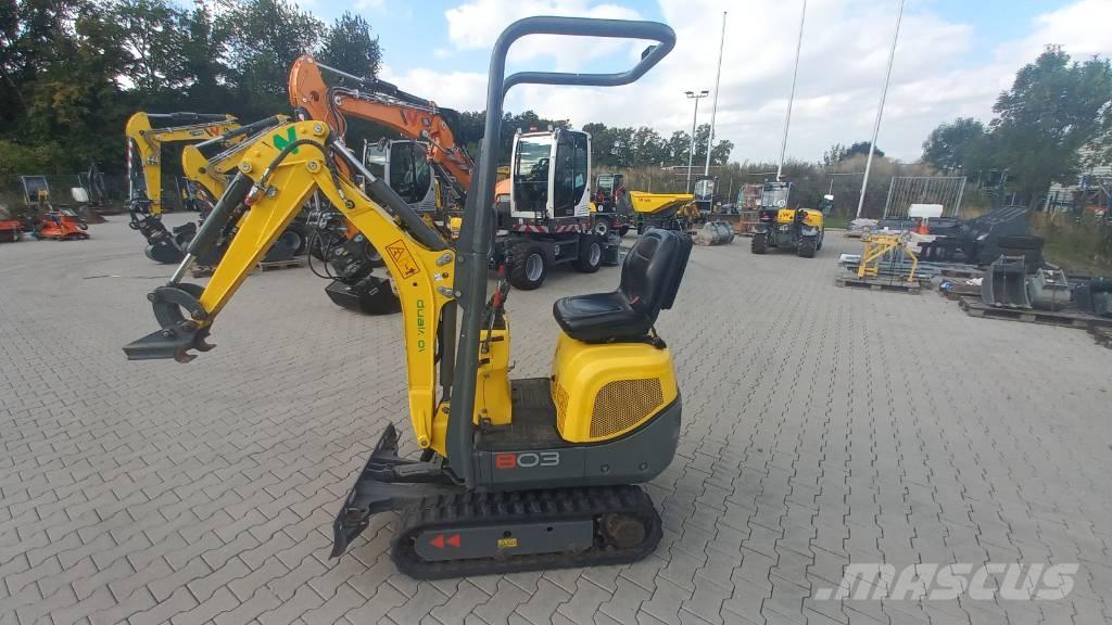 Wacker Neuson 803 Vikšriniai ekskavatoriai