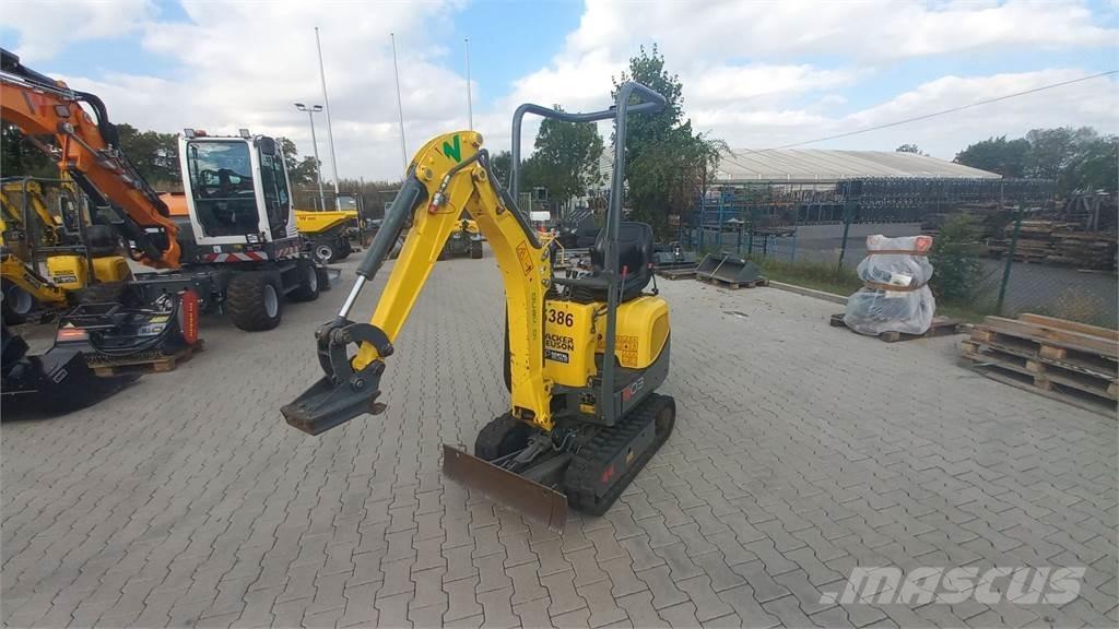 Wacker Neuson 803 Vikšriniai ekskavatoriai