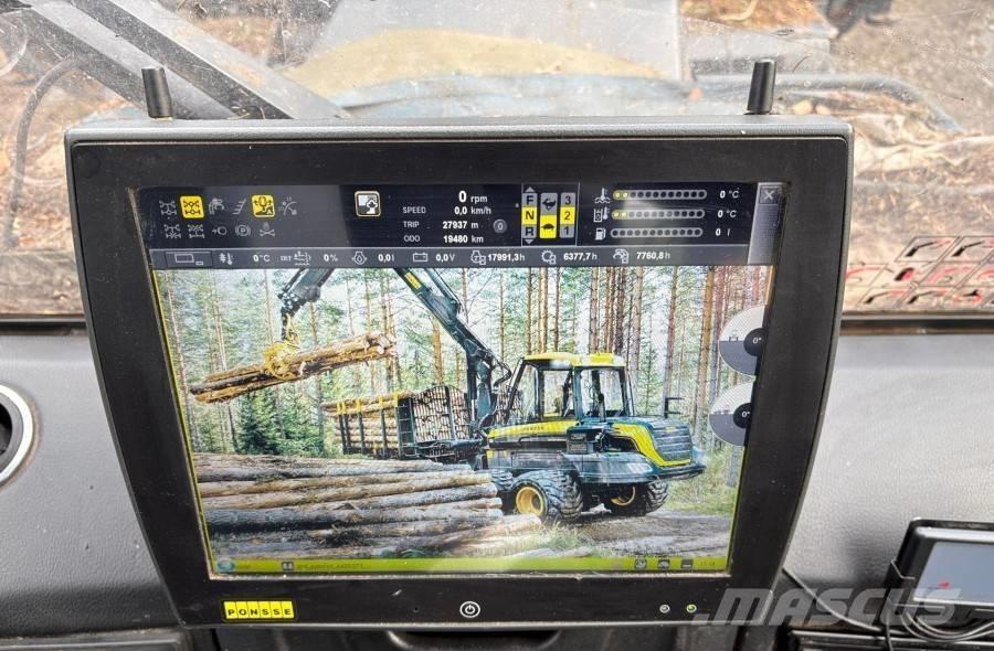 Ponsse Buffalo Naudoti miškovežiai (Forvarderiai)