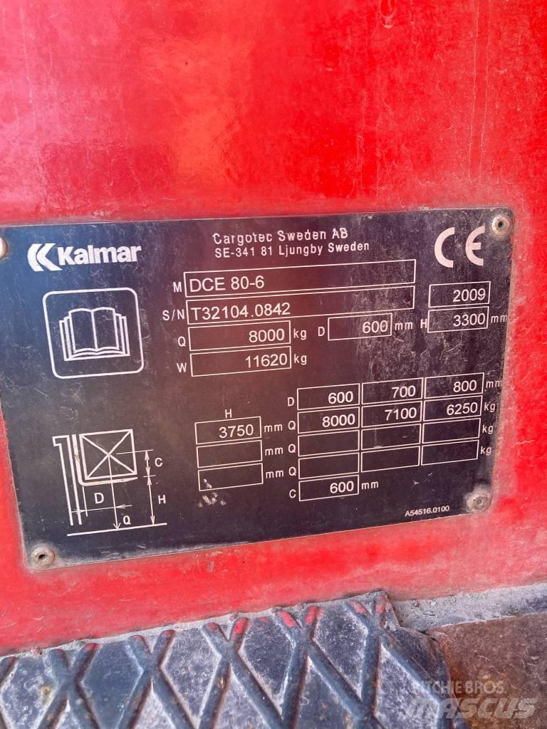 Kalmar DCE 80-6 Dyzeliniai krautuvai