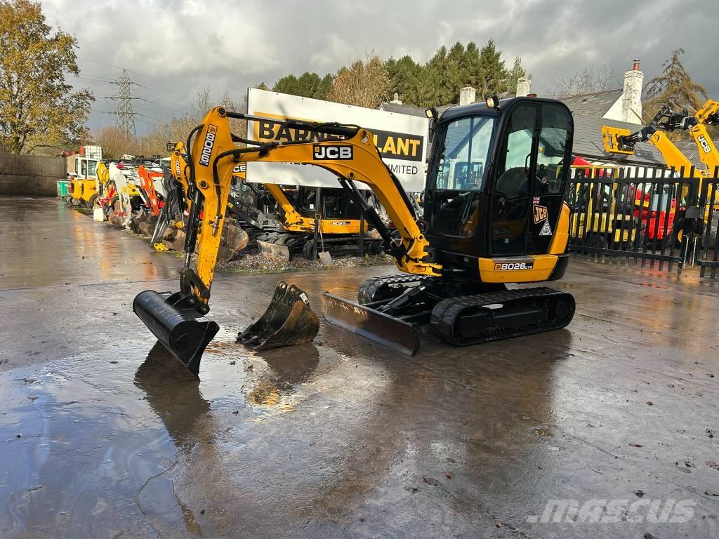 JCB 8026 CTS Mini ekskavatoriai < 7 t