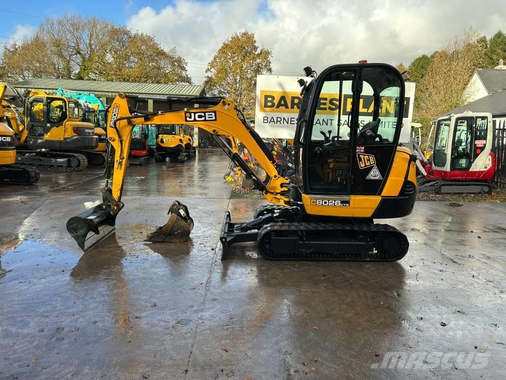 JCB 8026 CTS Mini ekskavatoriai < 7 t