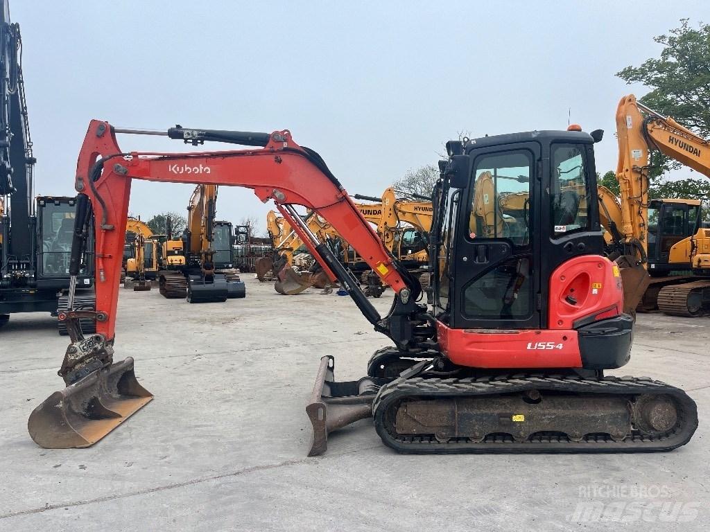 Kubota U 55-4 Mini ekskavatoriai < 7 t