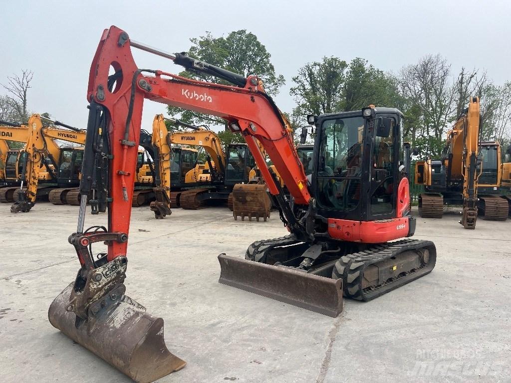 Kubota U 55-4 Mini ekskavatoriai < 7 t