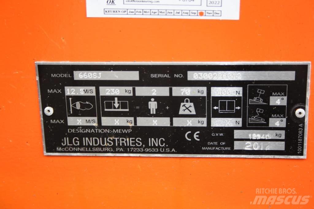 JLG 660 SJ Teleskopiniai keltuvai