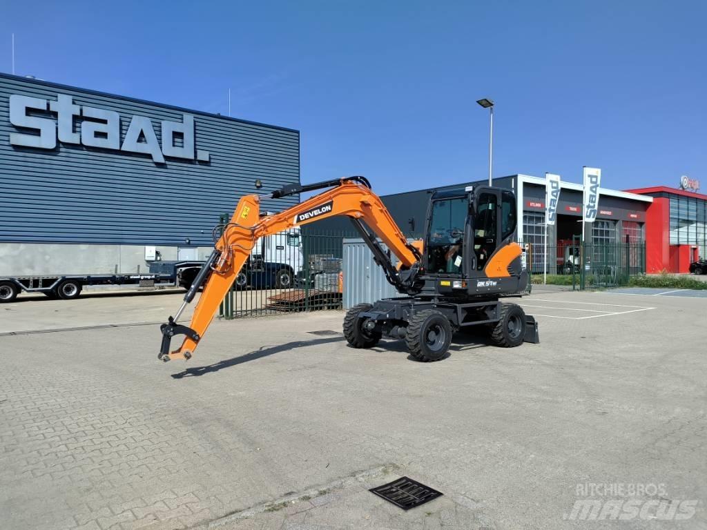 Develon DX57W-7 Mini ekskavatoriai < 7 t