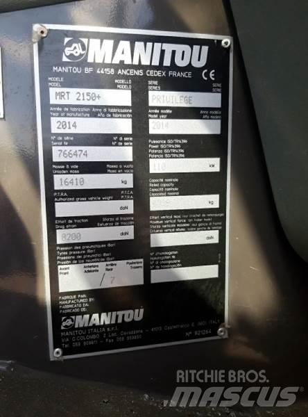 Manitou MRT2150 Teleskopiniai krautuvai