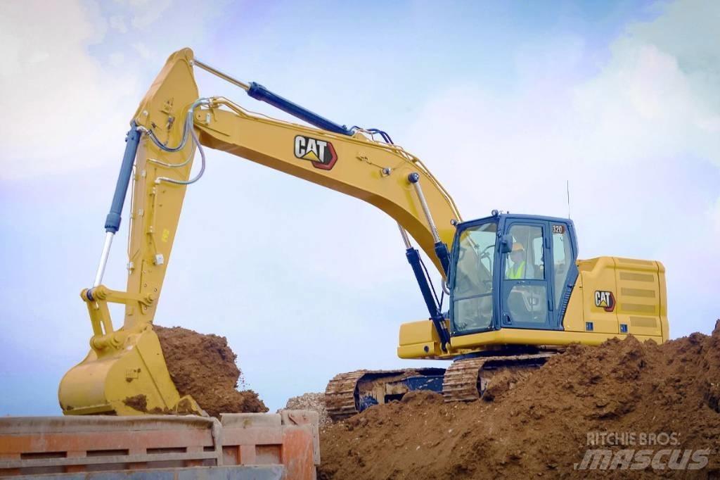 CAT 320 Vikšriniai ekskavatoriai