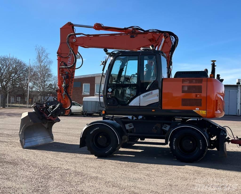 Hitachi ZX 140 W-5 Ratiniai ekskavatoriai