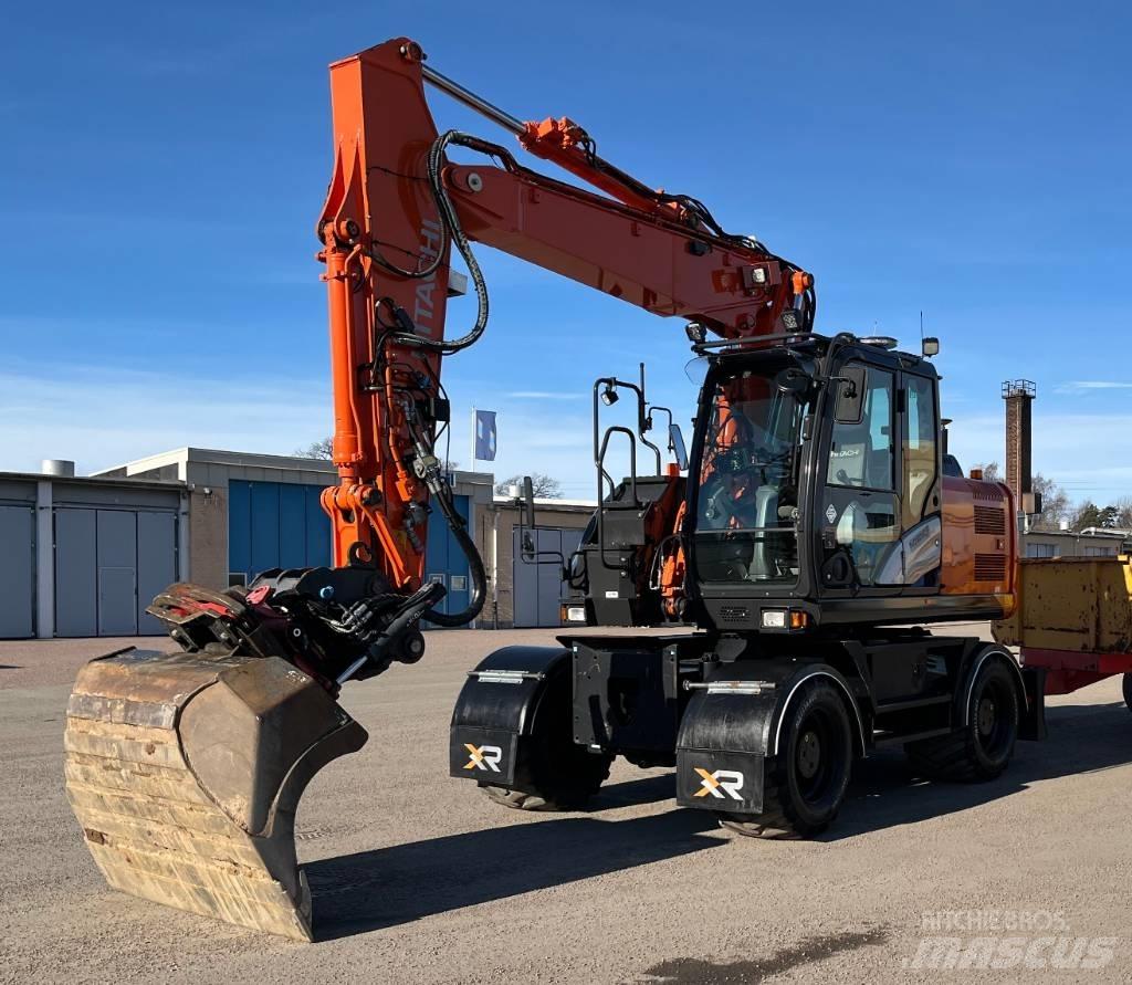 Hitachi ZX 140 W-5 Ratiniai ekskavatoriai