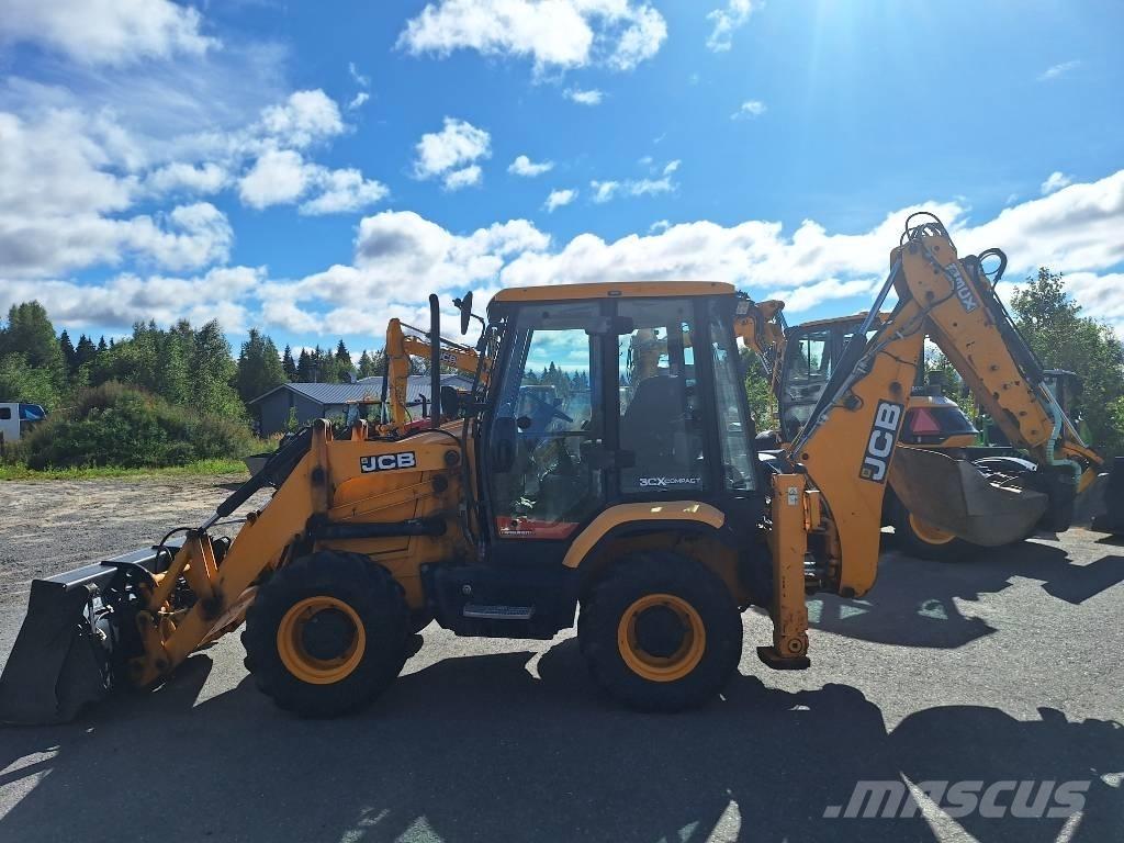 JCB 3 CXE Compact Ekskavatoriniai krautuvai