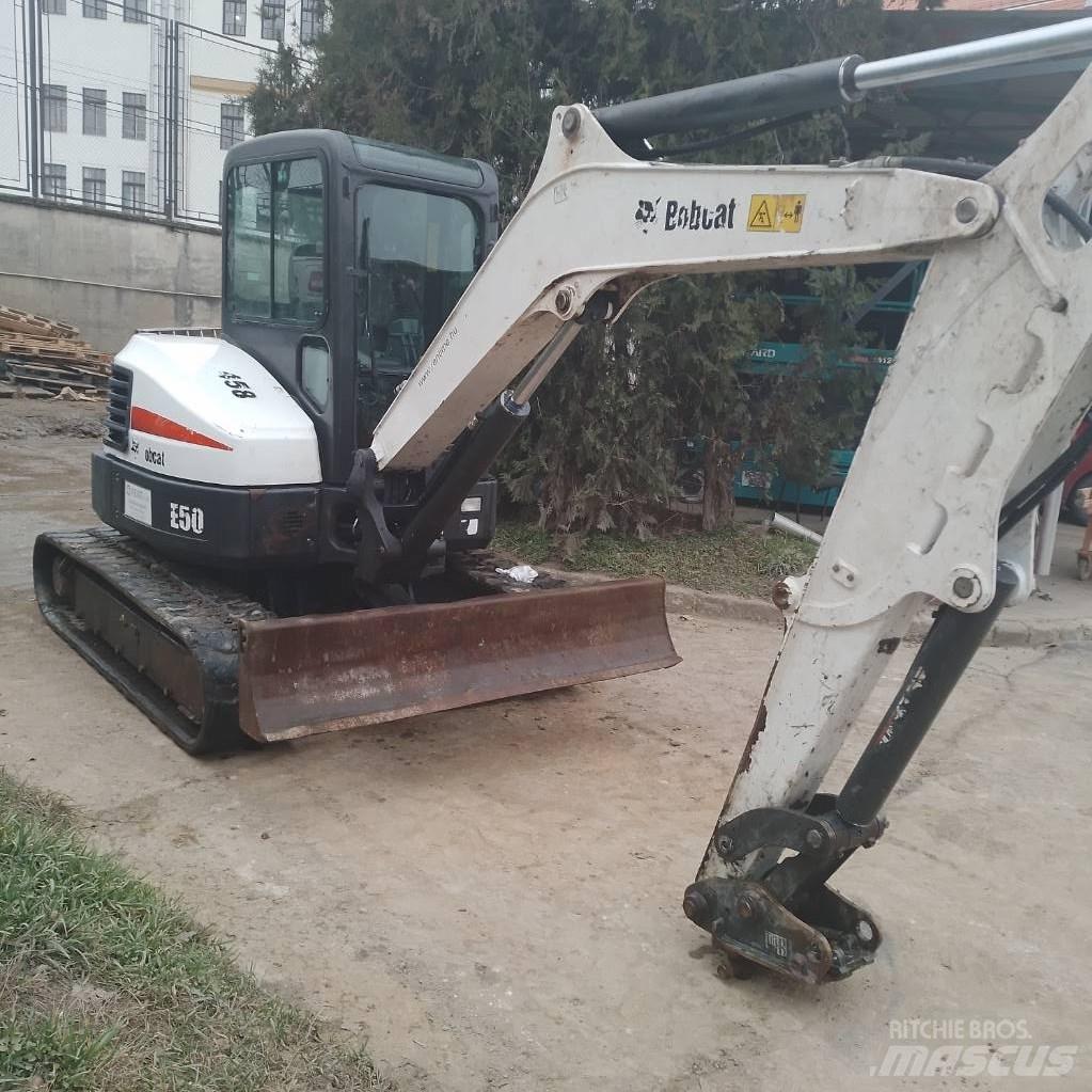 Bobcat E 50 Mini ekskavatoriai < 7 t