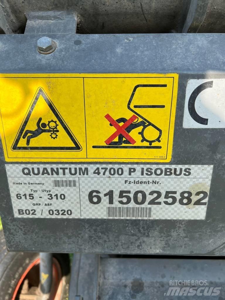 CLAAS Quantum 4700 P Savikrovės priekabos