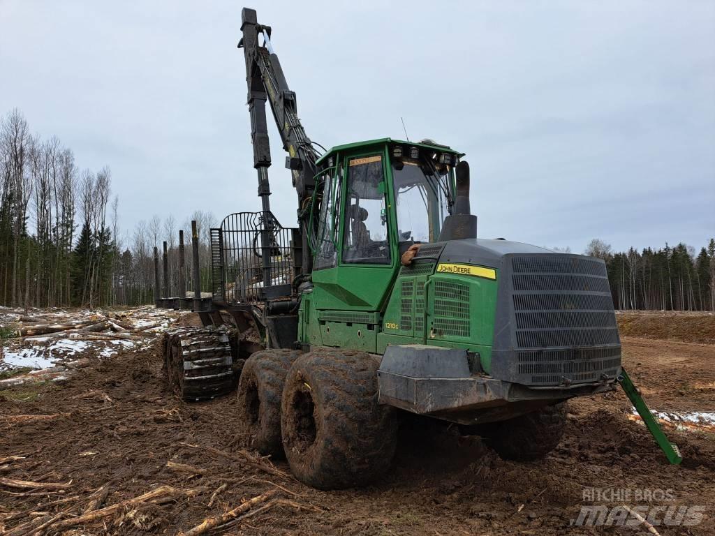 John Deere 1210 G Naudoti miškovežiai (Forvarderiai)