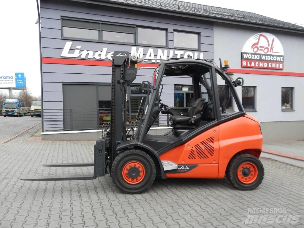 Linde H45D Dyzeliniai krautuvai